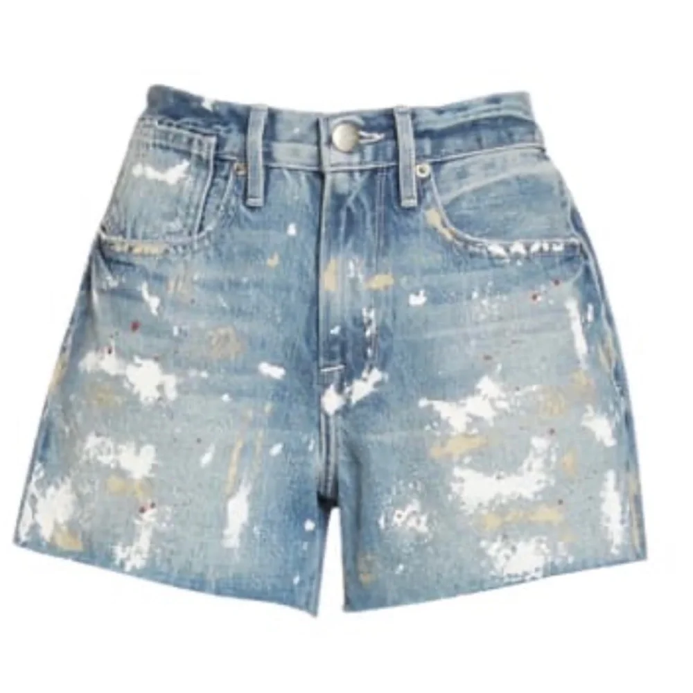FRAME Le Stevie Short Raw Edge Dawes Shorts Size 27